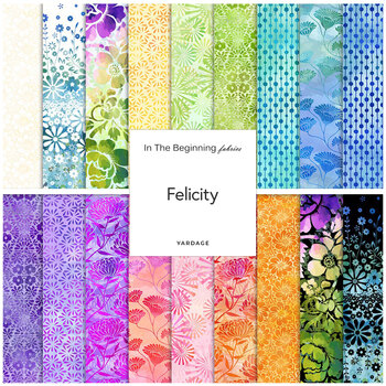 Felicity  Yardage by Jason Yenter for In The Beginning Fabrics, Image