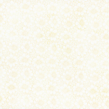 Felicity 6FEL-2 Cream Flower Field by Jason Yenter for In The Beginning Fabrics, Image