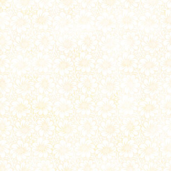 Felicity 6FEL-2 Cream Flower Field by Jason Yenter for In The Beginning Fabrics, Image