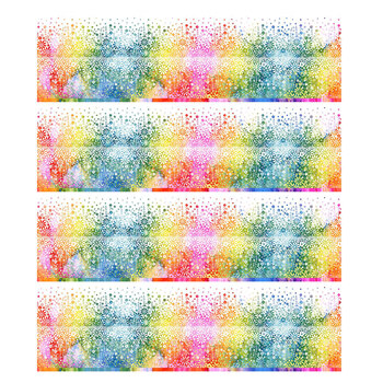 Felicity 1FEL-1 White Border by Jason Yenter for In The Beginning Fabrics, Image