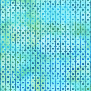 Felicity 8FEL-1 Teal Dot Stripe by Jason Yenter for In The Beginning Fabrics, Image
