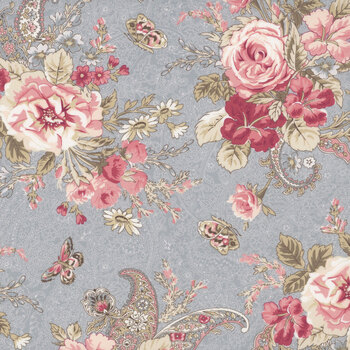 Meadow Blush MAS11131-B Blue by Maywood Studio, Image