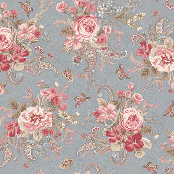 Meadow Blush MAS11131-B Blue by Maywood Studio, Image