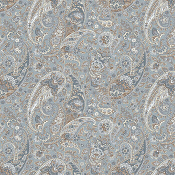 Meadow Blush MAS11132-B Blue by Maywood Studio, Image