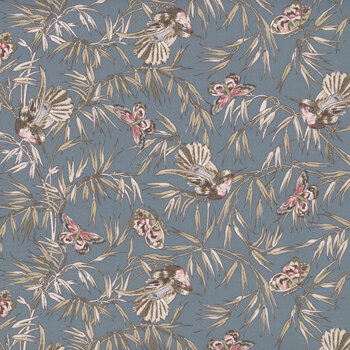 Meadow Blush MAS11134-B Blue by Maywood Studio, Image