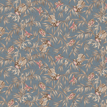 Meadow Blush MAS11134-B Blue by Maywood Studio, Image