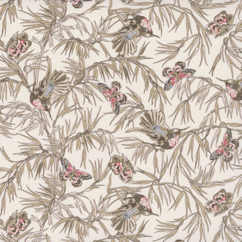 Meadow Blush MAS11134-W White by Maywood Studio, Image