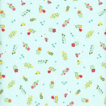 Sippin' on Sunshine MAS11076-Q Aqua by Kimberbell for Maywood Studio, Image