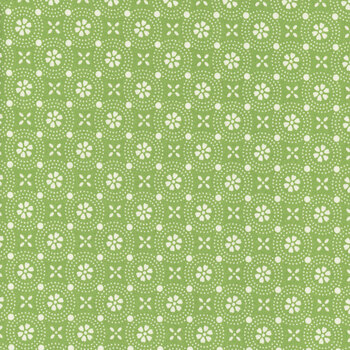 Sippin' on Sunshine MAS8241-GW Green by Kimberbell for Maywood Studio, Image