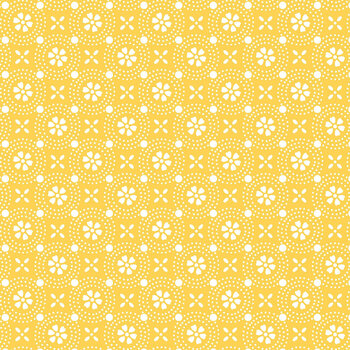 Sippin' on Sunshine MAS8241-SW Yellow by Kimberbell for Maywood Studio, Image