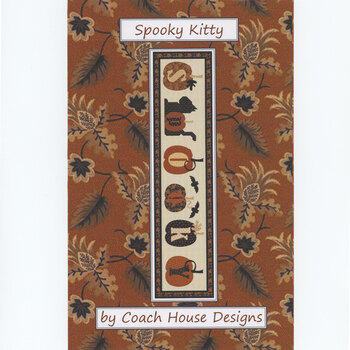 Spooky Kitty Table Runner Pattern, Image