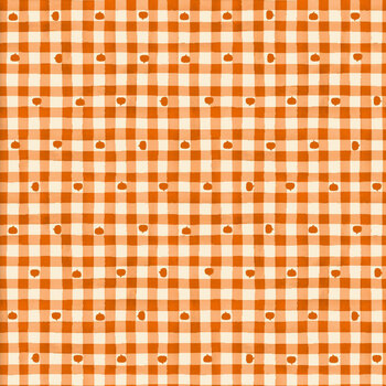 Homestead Harvest 24586 Orange by Beth Albert for 3 Wishes Fabrics, Image