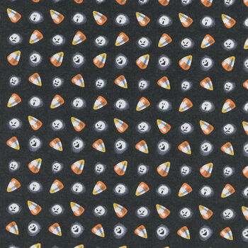 Moonlit Mischief PWMY045.BLACK by Mary Engelbreit for FreeSpirit Fabrics