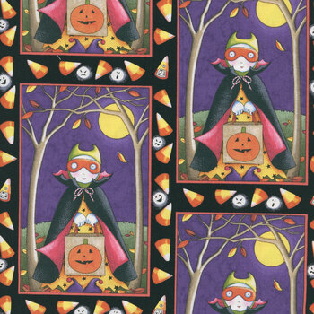Moonlit Mischief PWMY055.MULTI by Mary Engelbreit for FreeSpirit Fabrics
