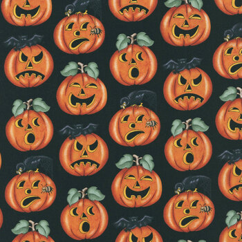 Moonlit Mischief PWMY050.BLACK by Mary Engelbreit for FreeSpirit Fabrics