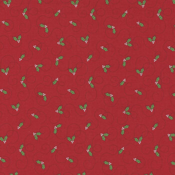 More Christmas Wishes C16554-RED by Riley Blake Designs, Image