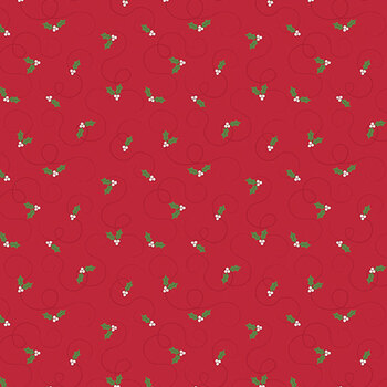 Picture a Christmas II C16554-RED by Riley Blake Designs, Image