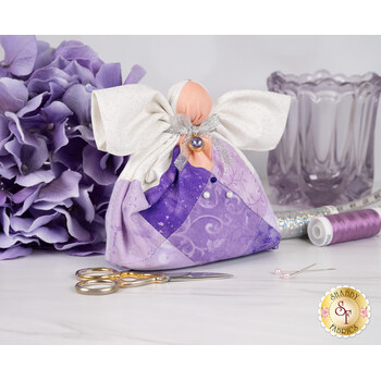  Birthstone Angel Pincushion Kit - February, Image