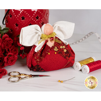  Birthstone Angel Pincushion Kit - July, Image