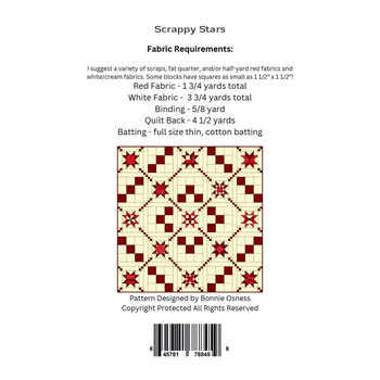 Scrappy Stars Quilt Pattern , Image