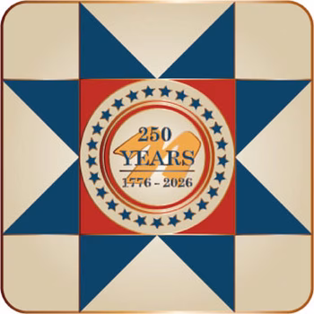 America 250 Commemorative Pin, Image