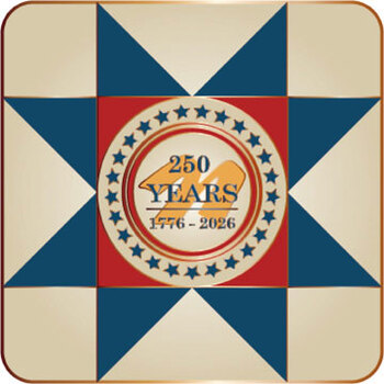  America 250 Commemorative Pin, Image