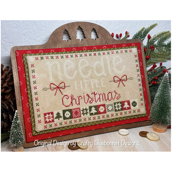 Needle Little Christmas Cross Stitch Pattern, Image