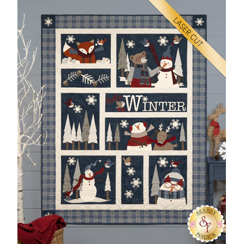  Woodland Snowmies - Making Friends BOM - Laser Cut, Image