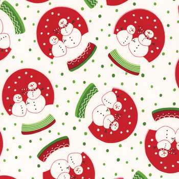 Snow Time 22500-11 Winter White by Me and My Sister Designs for Moda Fabrics, Image