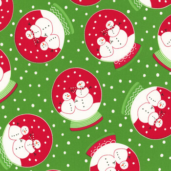 Snow Time 22500-13 Evergreen by Me and My Sister Designs for Moda Fabrics, Image