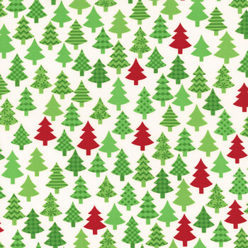 Snow Time 22502-11 Winter White by Me and My Sister Designs for Moda Fabrics, Image