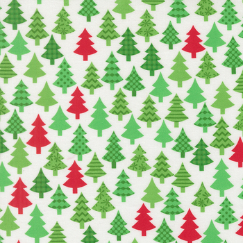 Snow Time 22502-11 Winter White by Me and My Sister Designs for Moda Fabrics, Image