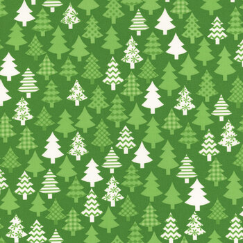 Snow Time 22502-13 Evergreen by Me and My Sister Designs for Moda Fabrics, Image