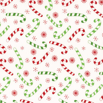 Snow Time 22503-11 Winter White by Me and My Sister Designs for Moda Fabrics, Image