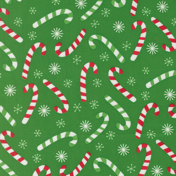 Snow Time 22503-13 Evergreen by Me and My Sister Designs for Moda Fabrics, Image