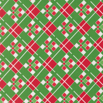 Snow Time 22505-13 Evergreen by Me and My Sister Designs for Moda Fabrics, Image