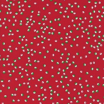Snow Time 22506-14 Poinsettia Red by Me and My Sister Designs for Moda Fabrics, Image