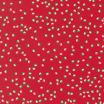 Snow Time 22506-14 Poinsettia Red by Me and My Sister Designs for Moda Fabrics, Image