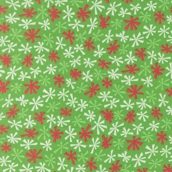 Snow Time 22507-12 Hollyleaf by Me and My Sister Designs for Moda Fabrics, Image