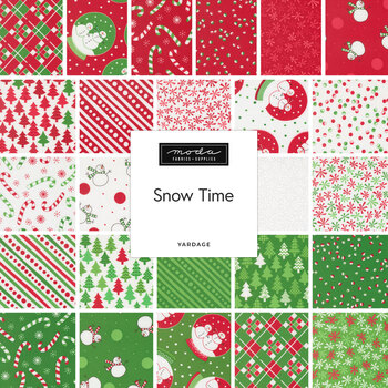 Snow Time  Yardage by Me and My Sister Designs for Moda Fabrics, Image