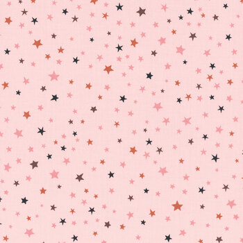 Purrs and Boos 39066-12 Purrfect Pink by Elena Amo for Moda Fabrics, Image