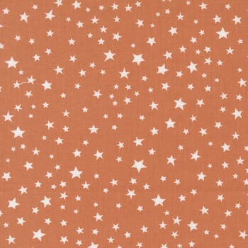 Purrs and Boos 39066-17 Pumpkin by Elena Amo for Moda Fabrics, Image