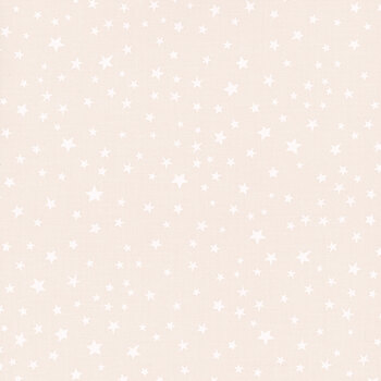 Purrs and Boos 39066-21 Moonbeam - White by Elena Amo for Moda Fabrics, Image
