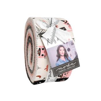 Purrs and Boos  Jelly Roll by Elena Amo for Moda Fabrics - RESERVE, Image