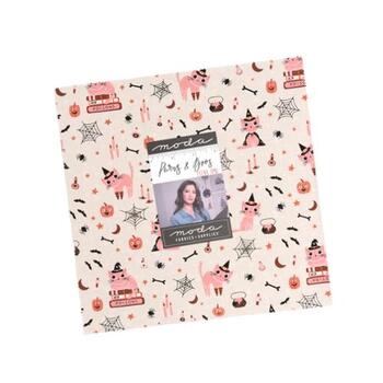 Purrs and Boos  Layer Cake by Elena Amo for Moda Fabrics - RESERVE, Image