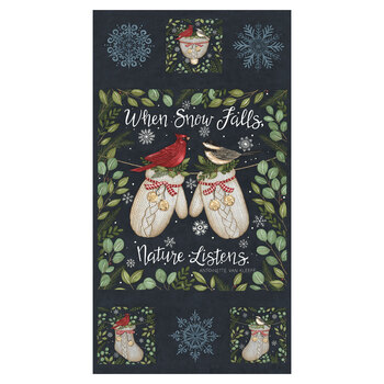 When Snow Falls  Yardage by Deb Strain for Moda Fabrics, Image