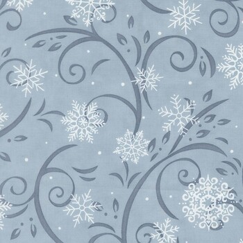 When Snow Falls 56172-12 Winter Sky by Deb Strain for Moda Fabrics, Image