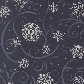 When Snow Falls 56172-13 Night Sky by Deb Strain for Moda Fabrics, Image