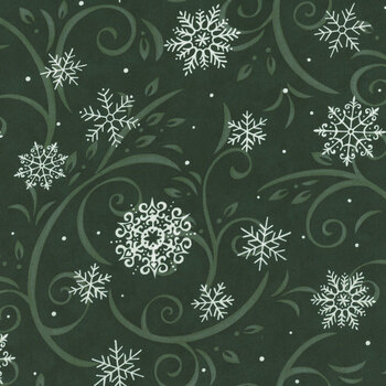 When Snow Falls 56172-16 Holly by Deb Strain for Moda Fabrics, Image