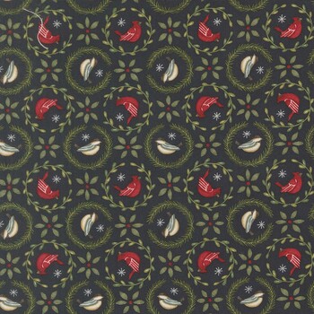 When Snow Falls 56173-13 Night Sky by Deb Strain for Moda Fabrics, Image